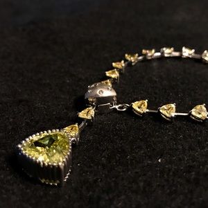 Canary Cubic Zirconia Bracelet
